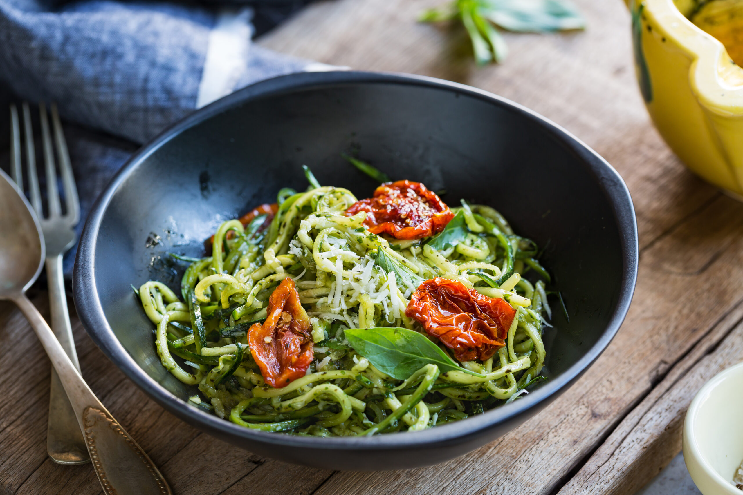 Pasta met mozarella recept