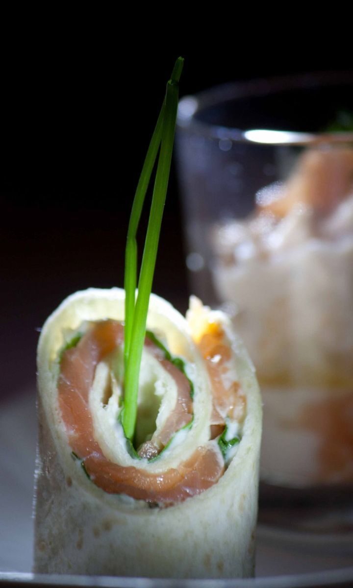 Wrap met zalm